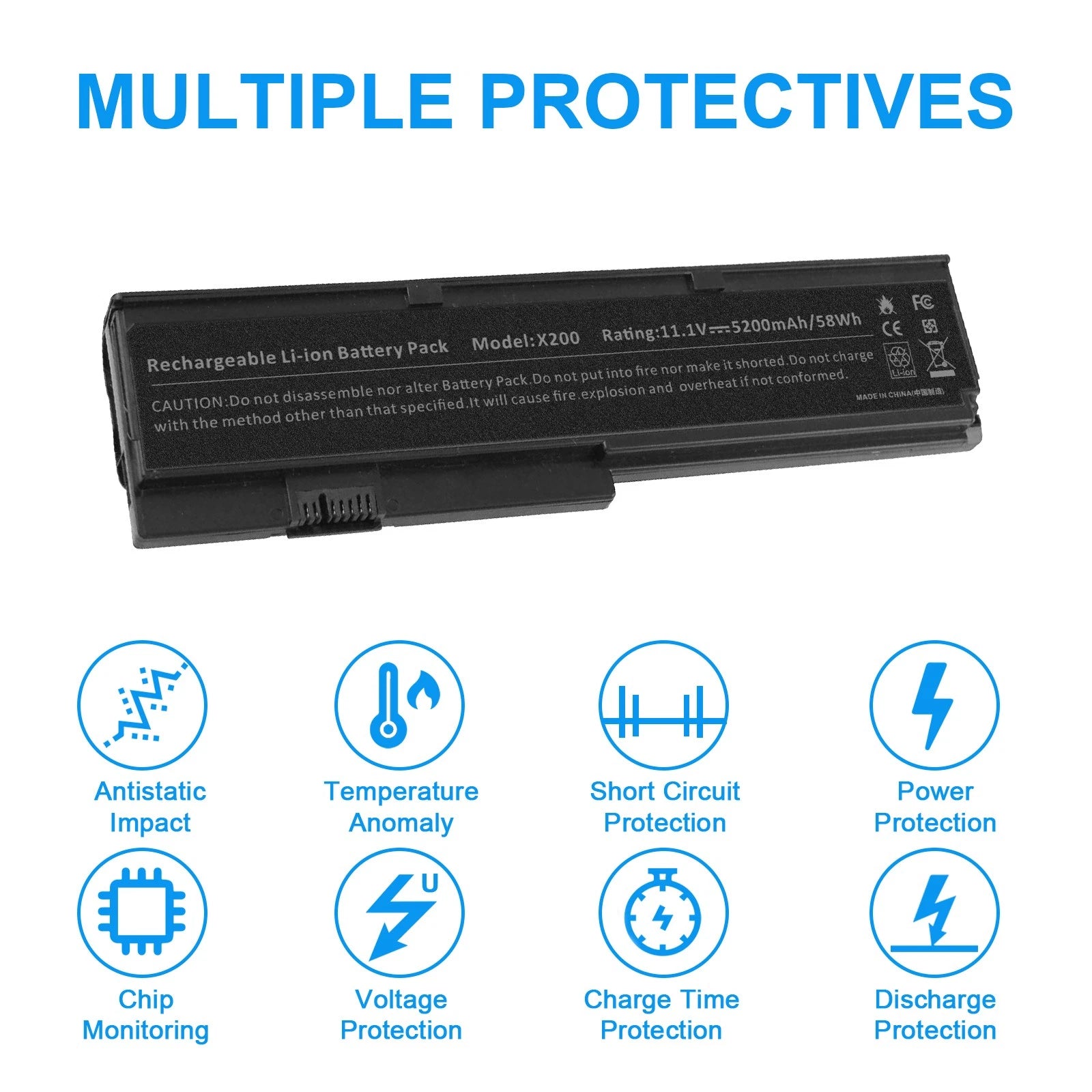 ?Battery For IBM Lenovo ThinkPad X200 X200s X201 X201i Series 42T4650 42T4534
