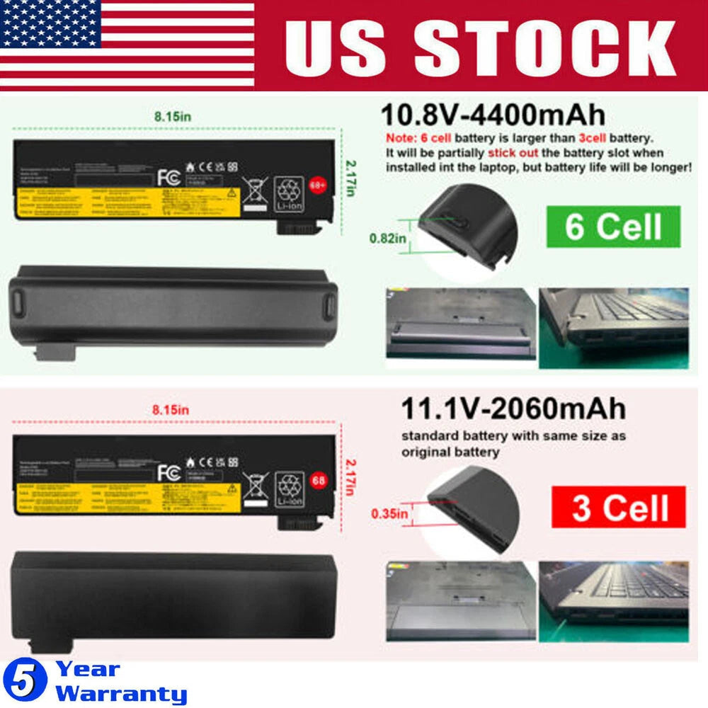 ?68+ Battery for Lenovo ThinkPad X240 X260 X250 T440S 45N1777 45N1134 45N1776 PC
