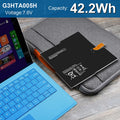G3HTA005H G3HTA009H Battery for Microsoft Surface Pro 3th Gen 1631 Tablet 42.2Wh