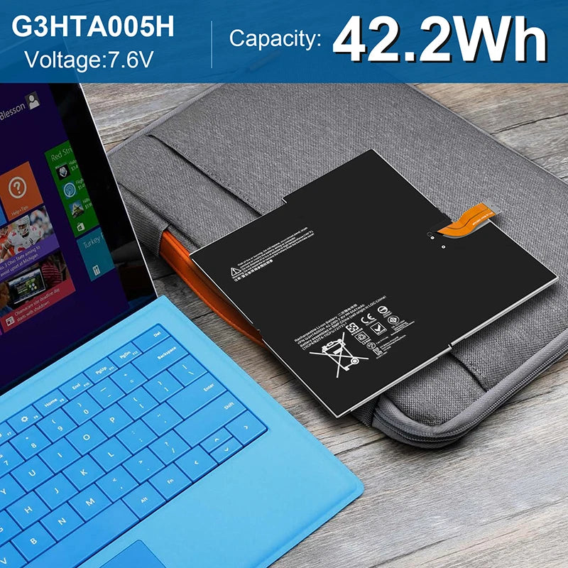 G3HTA005H G3HTA009H Battery for Microsoft Surface Pro 3th Gen 1631 Tablet 42.2Wh