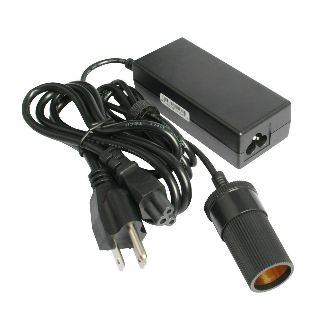 110V-240V AC wall to DC 60W 12V/5A adapter Converter Cigarette Lighter Socket US
