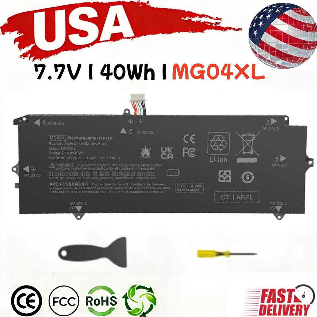 MG04XL Battery For HP Elite X2 1012 G1 Series 812060-2C1 HSTNN-DB7F