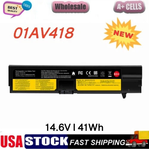 01AV418 01AV417 Battery for Lenovo ThinkPad E570 E570C E575 SB10K97571 41Wh