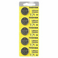 5 X New Original Toshiba CR2025 CR 2025 3V LITHIUM BATTERY BR2025 Watch EXP 2032