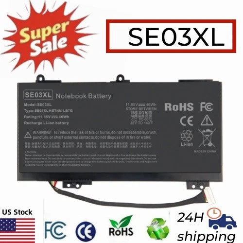 SE03XL Battery for HP Pavilion 14-AL HSTNN-LB7G 849568-421 849908-850 46wh