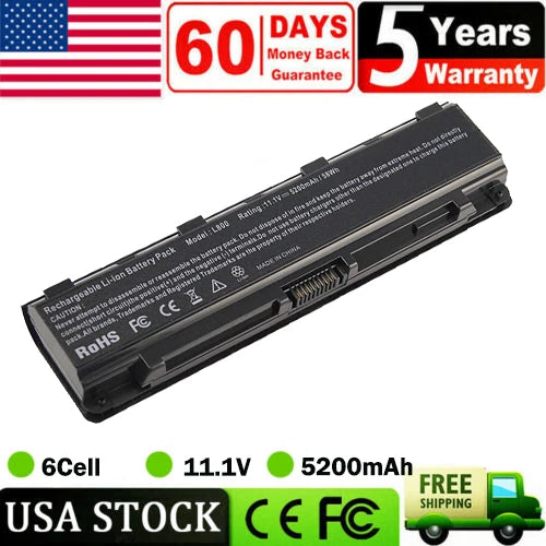 PA5024U-1BRS PABAS262 Battery for Toshiba Satellite C805-C10B C850-C06B M805-T01
