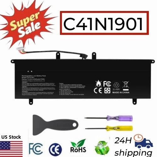 ?C41N1901 Battery For Asus ZenBook Duo UX481F UX481FL UX481FA UX4000F UX4000FL