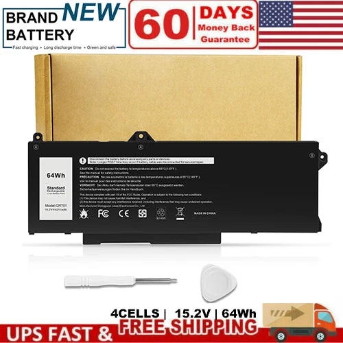 GRT01 Battery For Dell Latitude 5421 / 5431/ 5521 /5531 Precision 3561/3571/3470