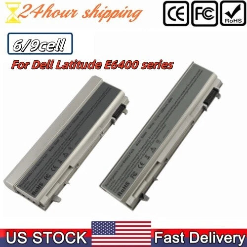 6/9Cell Battery for Dell Latitude E6400 E6410 E6500 E6510 PT434 MP303 4M529