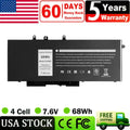 GJKNX GD1JP Battery for Dell Latitude 5480 5580 5280 5490 5491 5580 5590 5591