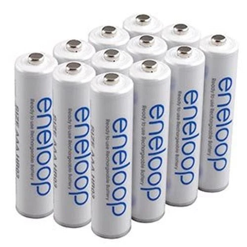 PANASONIC ENELOOP NEW 2100 AAA NiMH Batteries 12 Pack
