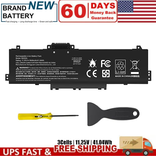 AE03XL TPN-DB1M Laptop Battery for HP 240 245 250 255 256 G10 N21969-005 41.04Wh