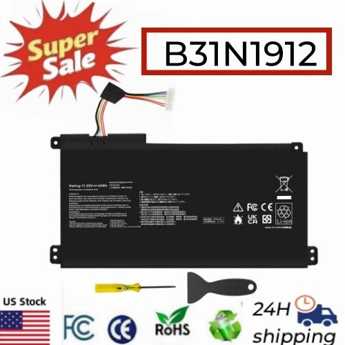 B31N1912 Battery New for ASUS VivoBook 14 L410MA E410M E410MA E510MA L510MA 42Wh