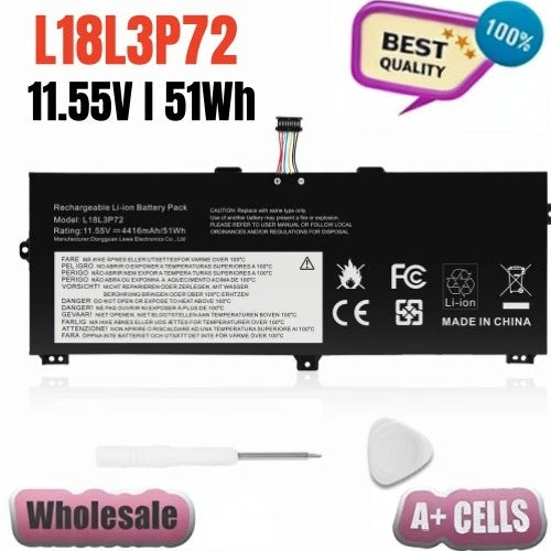 L18L3P72 L18M3P72 Battery For Lenovo ThinkPad X390 Yoga / X13 Yoga 1st Gen 51Wh