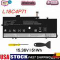 ?New Battery L18C4P71 For Lenovo ThinkPad X1 Yoga 4th 5th Gen Carbon 7th 8th