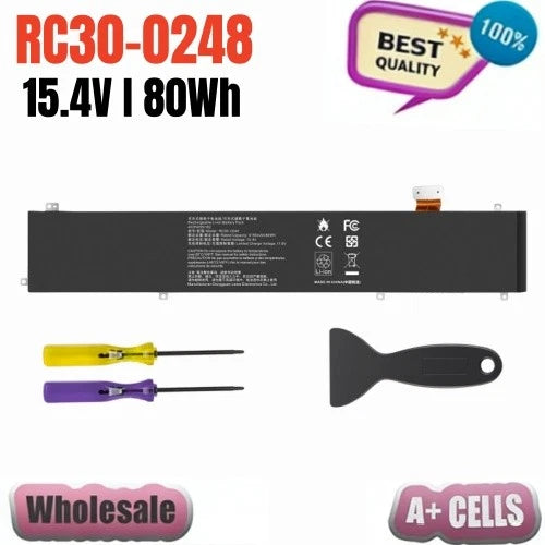 New RC30-0248 battery for Razer Blade 15 Advanced 2019 2018 RZ09-02385 80wh