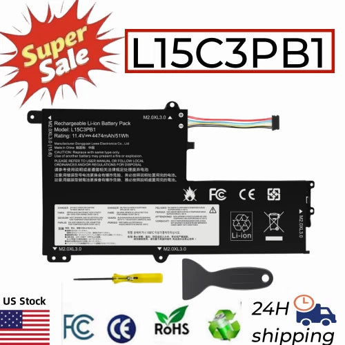 ?L14L2P21 L14M2P21 Battery for Lenovo IdeaPad 330S-15IKB Series L15C3PB1 51Wh