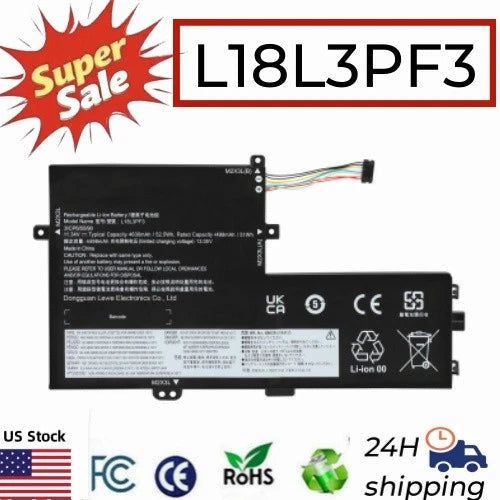 ?L18M3PF7 Battery for Lenovo ideapad S340-15API S340-15IWL L18C3PF7 L18M3PF6