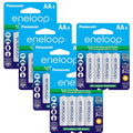 20 Pack Panasonic Eneloop AA Pre-Charged up to 2000mAH Rechargeable Batteries