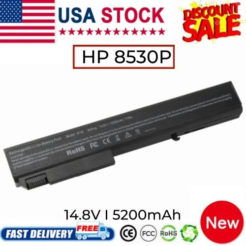 Battery For HP EliteBook 8530p 8540p 8540w 8730p 8730w 8740w ProBook 6545b 8cell