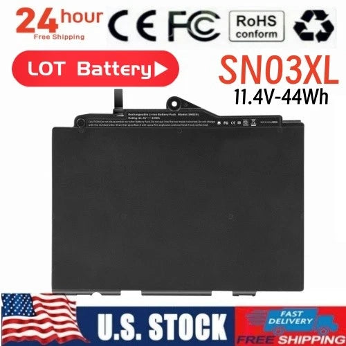 LOT BATTERY SN03XL FOR HP EliteBook 820 G3 G4 725 G3 G4 800514-001 HSTNN-DB6V