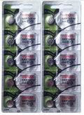 394 MAXELL WATCH BATTERIES SR936SW (10 pieces) New packaging Authorized Seller