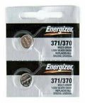 ENERGIZER 371 370 SR920W SR920SW (2 Pieces) Brand New Battery Authorized Seller