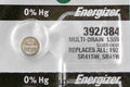392 ENERGIZER SR41W SR41 V392 D392 (1 piece) Watch Battery Free Shipping
