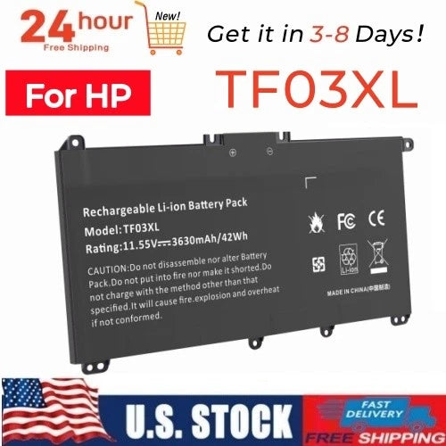 ??TF03XL Battery For HP Pavilion 17-AR 15-CC 920070-855 920046-421 920046-541