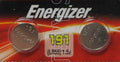 2 Energizer LR1120 AG8 LR55 191 Alkaline Batteries
