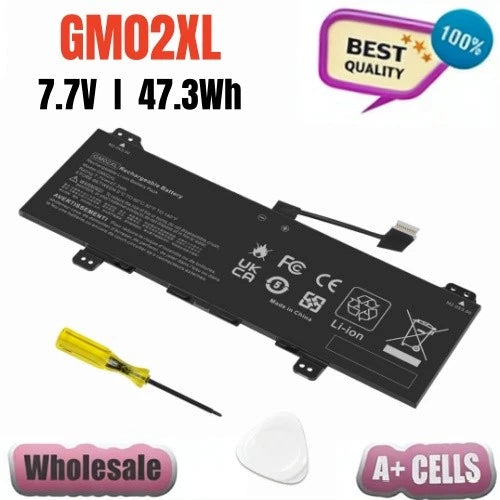 GM02XL GMO2XL Battery for HP Chromebook 11 G6 G7 EE /14 G5 /X360 11 Series