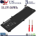 H5H20 RRCGW Battery for Dell XPS 15 9550 9560 9570 Precision 5530 5520 M5520 56W