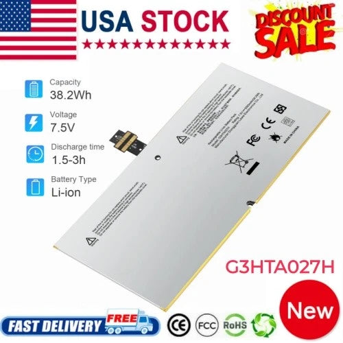 Brand Surface Pro 4 Battery for Microsoft 12.3" 1724 Series Laptop G3HTA027H NEW