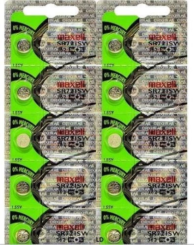 362 MAXELL WATCH BATTERIES (10 piece) SR721SW V362 SR721 362 NewAuthorizedSeller