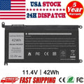 42Wh For Dell Inspiron Li-Ion Battery T2JX4 3CRH3 FC92N CYMGM C4HCW WDXOR 0WDX0R