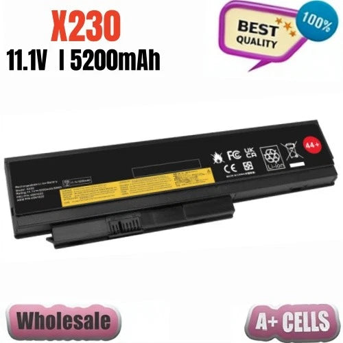 X230 X220 Battery 49Wh For Lenovo ThinkPad X230i X220i 45N1027 45N102 44+