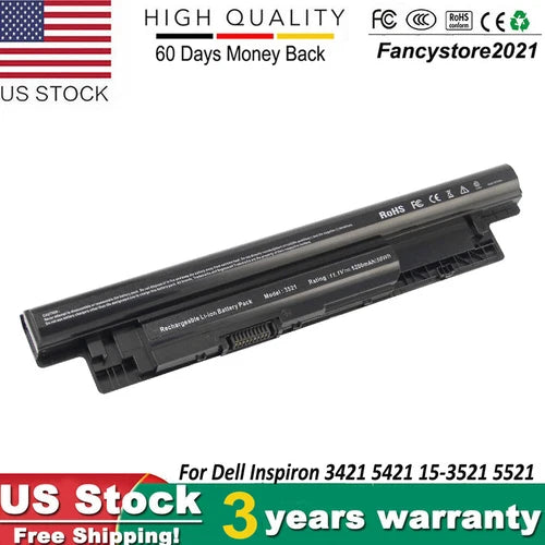 XCMRD Laptop Battery For Dell Inspiron 14-3421 15-3521 5521 17-3721 5721 NEW