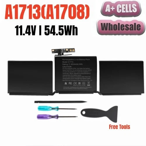 A1713 Laptop Battery For Apple MacBook Pro 13" A1708 Late 2016 Mid 2017 Year New