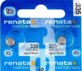 335 RENATA SR512SW SR512 (2 piece) Watch Battery Free Shipping Authorized Seller
