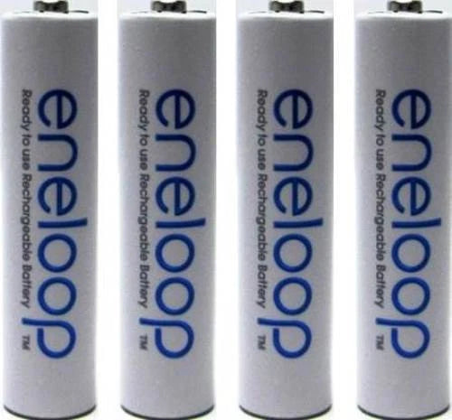 NEW Panasonic Eneloop AAA NiMH Rechargeable Batteries x 4