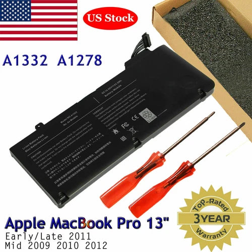Battery For Apple MacBook Pro 13 inch A1278 A1322 Mid 2009 2010 2012