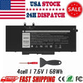 4GVMP Battery For Dell Latitude 5400 5500 Precision 3540 Series 9JRYT C5GV2 68Wh