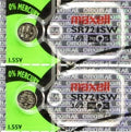 362 MAXELL WATCH BATTERIES (2piece) SR721SW V362 SR721 362 New Authorized Seller
