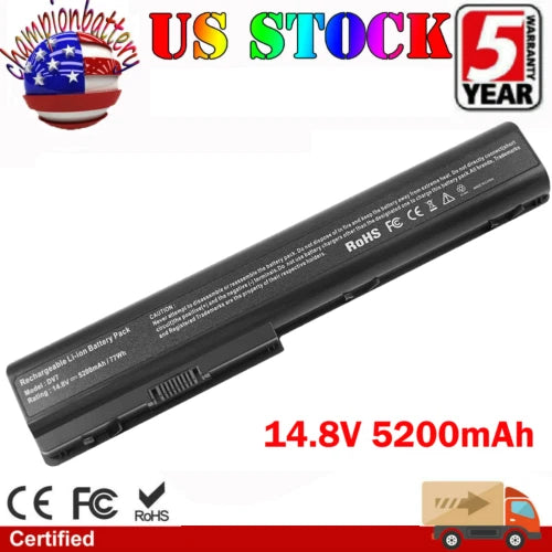 Battery for HP Pavilion dv7-3186cl dv7-3057nr dv7-3188cl DV7-3063cl dv7-1264nr