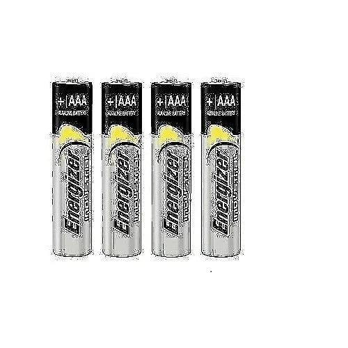 4 Count Energizer Industrial EN92 Alkaline AAA 1.5v Batteries LR03
