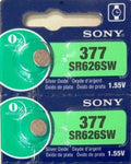 MURATA / SONY 377 SR626SW (2 piece) SR626 V377 Watch Battery USA seller