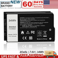 Lot J7HTX Battery For Dell Latitude 12 7202 12 7212 7220 7XNTR 0FH8RW 34WH