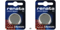 CR2450N RENATA WATCH BATTERIES 2450 (2 piece) New packaging Authorized Seller