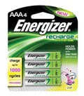 Energizer Pre-Charged Rechargeable AAA Battery 4 Pack UNH12BP-4