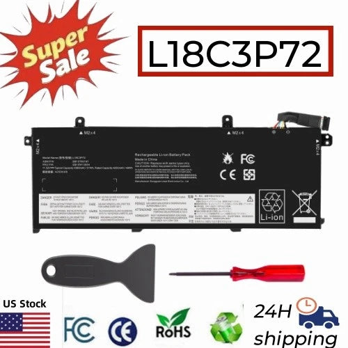?L18M3P73 L18C3P72 For Lenovo Battery T490 T495 P14S Gen 1st Gen 2nd Series 51Wh